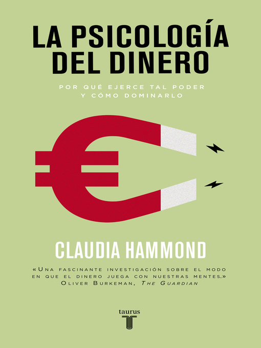 Title details for La psicología del dinero by Claudia Hammond - Wait list
